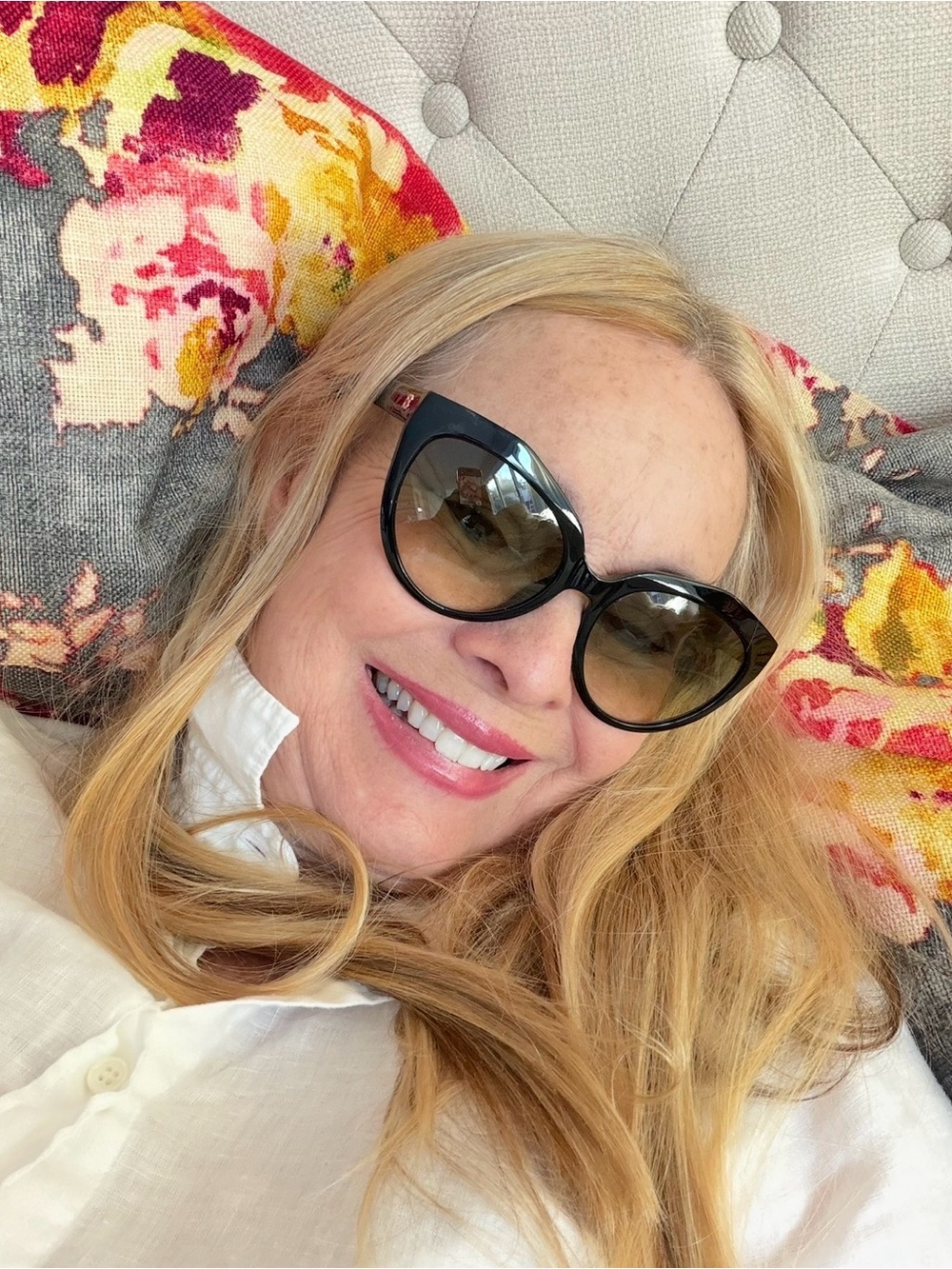 Balenciaga new Black Cat-Eye Sunglasses with Tinted Lenses